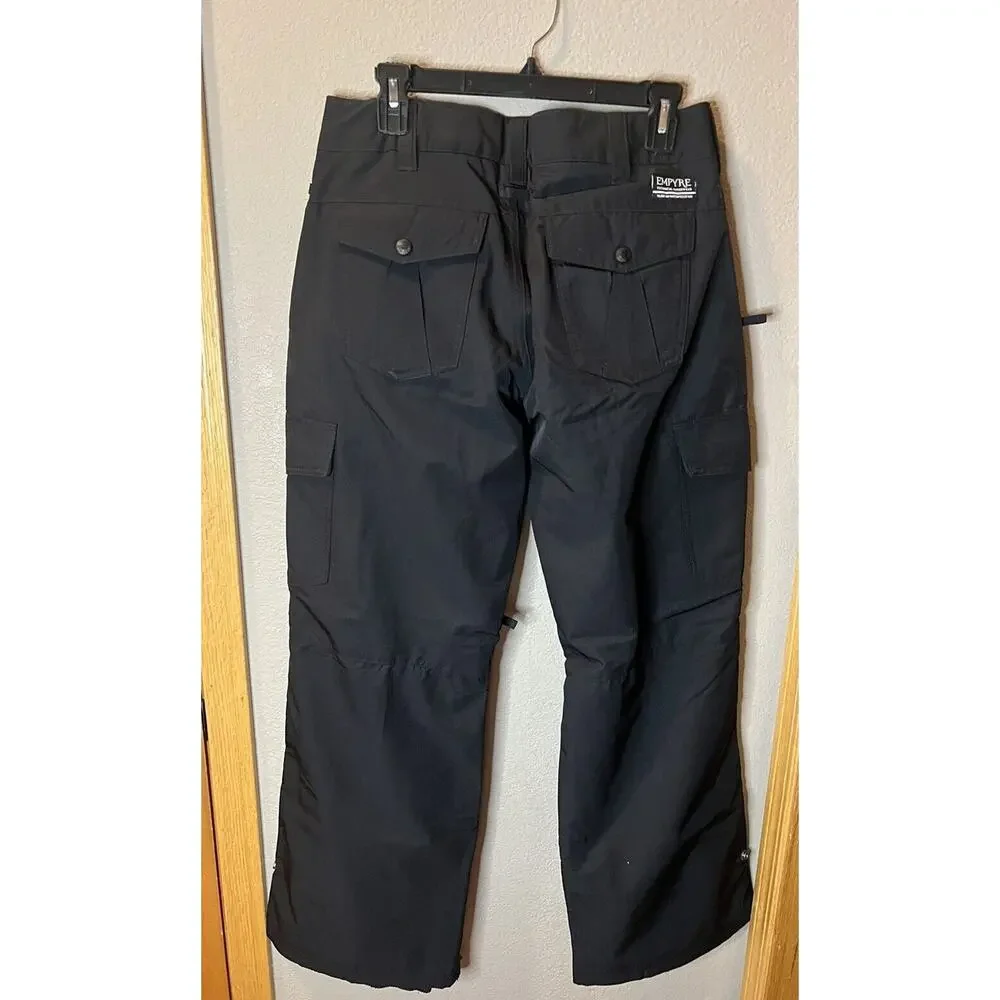Womens EMPYRE Technical Pants 10,000 MM Waterproof Ski Snowboard Black Sz Small